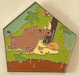Attraction Mystery Map Puzzles: Jungle Cruise (DLR) - Rhino - DLR
