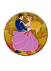 6348 - Stained Glass Prince & Princess - Giselle and Robert - Disney Store US alternate image