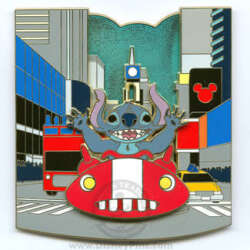 92404 - World Of Disney (NYC) - Stitch Driving Slider - Disney Store US alternate image