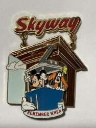 White Glove Series - Remember When Collection - Skyway - Mickey and Goofy - WDW