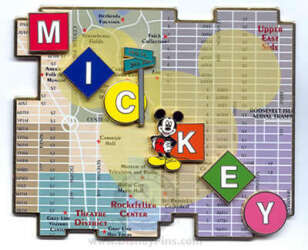 Mickey Street Map