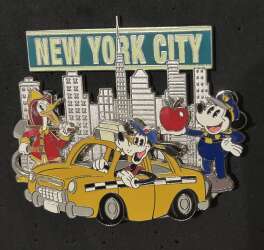 92480 - World Of Disney (NYC) - Goofy as Taxi Cab Driver - Disney Store US alternate image
