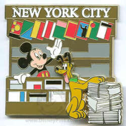 Mickey and Pluto Newsstand