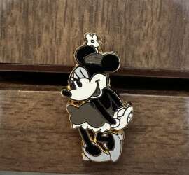 Minnie Mouse Black and White