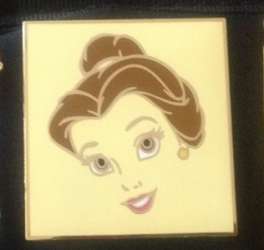 3662 - Disney Auctions (P.I.N.S.) - Face Block - Belle - Disney Auctions alternate image