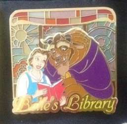 3665 - Hidden Disney Collection - Belle's Library with Belle and the Beast - Walt Disney World alternate image