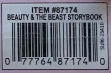 92554 - Pink A La Mode (PALM) - Once Upon a Time Storybook - Beauty and the Beast - Disney Licensed alternate image