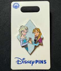 92720 - Frozen - Anna and Elsa Diamond Pin alternate image