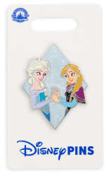 92720 - Frozen - Anna and Elsa Diamond Pin alternate image