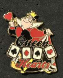 Click to view the Queen of Hearts: Four Card Suits details