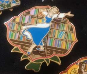 13864 - Belle Rose Pin on Pin - Bookcase alternate image