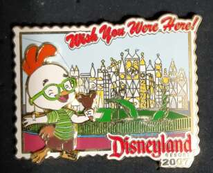 92878 - Wish You Were Here! - Postcards from Disneyland - Chicken Little Small World - Disneyland Resort alternate image
