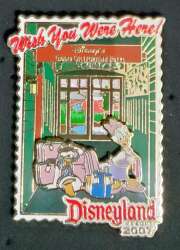 92883 - Wish You Were Here! - Postcards from Disneyland - Daisy and Donald at Grand California Hotel - Disneyland Resort alternate image