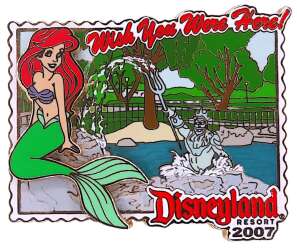 Ariel at King Triton's Fountain