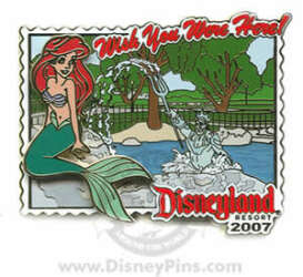 Ariel at King Triton's Fountain