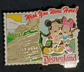 92889 - Wish You Were Here! - Postcards from Disneyland - Mickey and Minnie at Grizzly Peak - Disneyland Resort alternate image