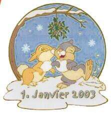 1 Janvier 2003 Thumper under the mistletoe