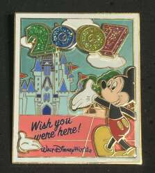 92947 - White Glove Series - Wish You Were Here Dated Collection - Mickey - Cinderella’s castle - Walt Disney World alternate image