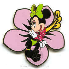 93018 - Stitch's High Sea Adventure - Minnie Mouse on a Pink Flower - Disney Cruise Line alternate image
