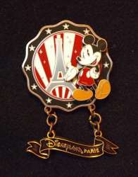 Disneyland Paris - Mickey Mouse with Eiffel Tower - DLP