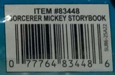 Pink A La Mode (PALM) - Once Upon a Time Storybook - Fantasia Sorcerer Mickey - DLIC