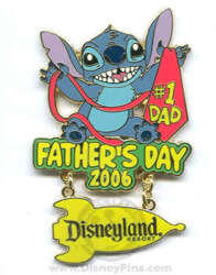 'Father's Day - Stitch with Tie - DLR'