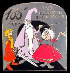 Wart, Madam Mim and Merlin - The Sword in the Stone