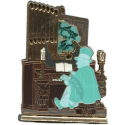 9332 - Haunted Mansion O'Pin House - Organist Diorama - Disneyland Resort alternate image