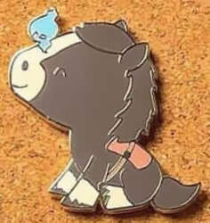 'Fantasy Pin Series: KathlenesCreations - Angus and a wisp - FSY'