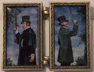 9348 - Haunted Mansion O'Pin House - Duel Personalities Hinged Pin - Disneyland Resort alternate image