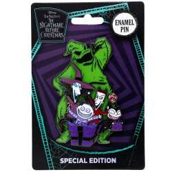 Pink A La Mode (PALM) - Nightmare Before Christmas - Nightmare Before Christmas Cluster Pin - DLIC