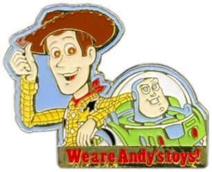 Buzz and Woody - We Are Andy's Toys!