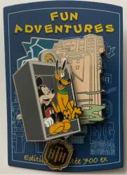 Hollywood Tower Hotel - Mickey and Pluto