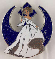 Leia with Rebel Symbol (Blue)