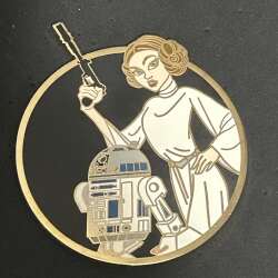 Leia and R2-D2