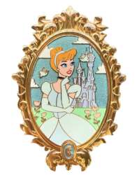 Cinderella Castle Gold Frame