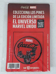 Mexican Coca-Cola Marvel Pins