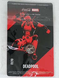 93744 - Mexican Coca-Cola Marvel Pins - Deadpool - Disney Licensed alternate image