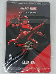 93745 - Mexican Coca-Cola Marvel Pins - Elektra - Disney Licensed alternate image