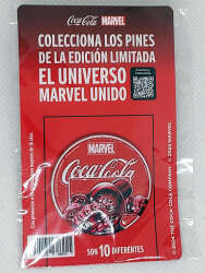 'Mexican Coca-Cola Marvel Pins - Juggernaut - DLIC'