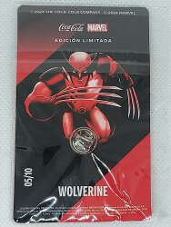 93751 - Mexican Coca-Cola Marvel Pins - Wolverine - Disney Licensed alternate image