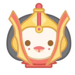 'Star Wars Celebration 2016 - Emoji - Padme Amidala - DLIC'