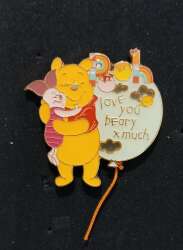 SDR Winnie the Pooh and Piglet - Love you beary much