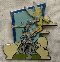 93826 - Pin Trading Day - Aout 2007 Mickey, Stitch, Tinker Bell Complete 3 Pin with Base Plate Set - Disneyland Resort Paris alternate image