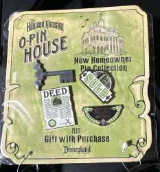 9384 - Haunted Mansion O'Pin House - New Homeowner Booster Set - Disneyland Resort alternate image