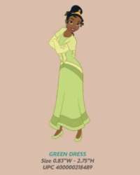 93953 - Outfits of a Fairytale - Tiana - Green Finale Dress - Disney Employee Center alternate image