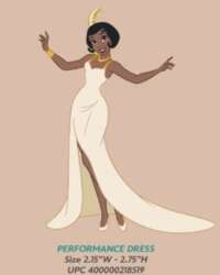 Outfits of a Fairytale - Tiana — White Performance Dress - DEC