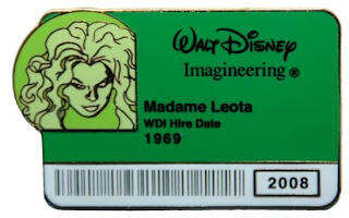 Click to view the Madame Leota ID Badge details