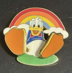 94118 - Bobble Feet - Donald with Rainbow and Feet on Springs alternate image