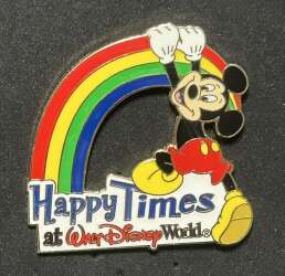 Happy times - Mickey with Rainbow
